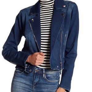 Blanknyc Denim Moto Jacket NWOT